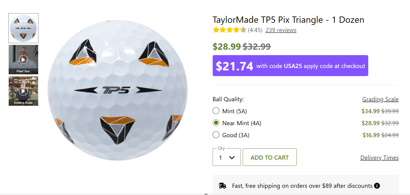 A close up of a golf ball

AI-generated content may be incorrect.
