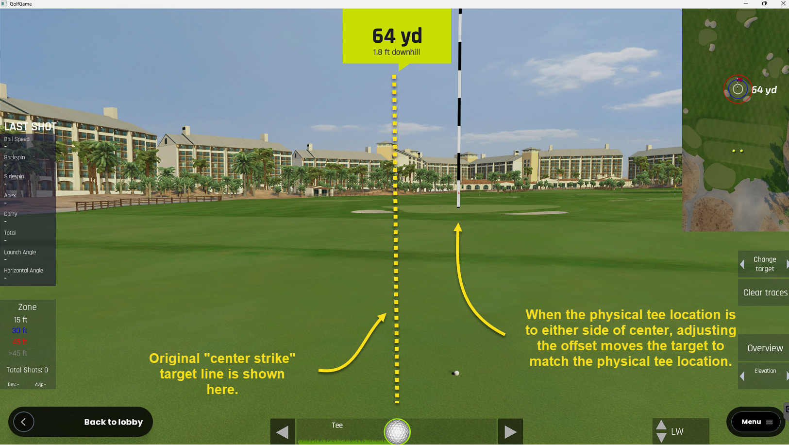 A video game screen shot of a golf course

AI-generated content may be incorrect.