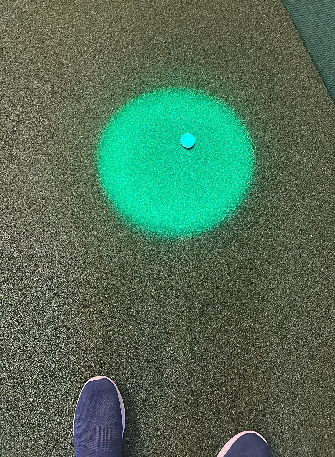 A green circle with a white object on it

AI-generated content may be incorrect.